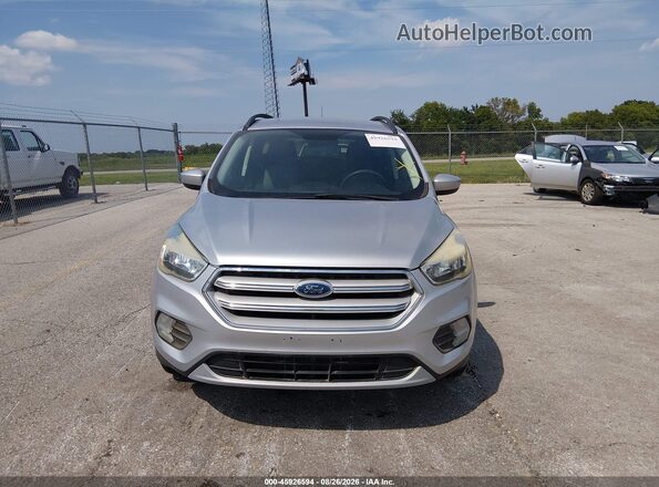 1FMCU0GD2JUB45542 2018 FORD ESCAPE Silver Սալոնի հետևի տեսք