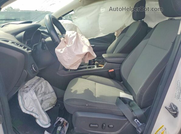1FMCU0GD2JUB70831 2018 FORD ESCAPE White Вид салону спереду