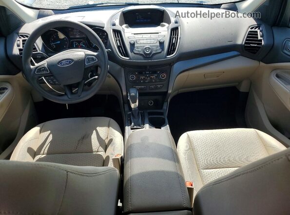 1FMCU0GD2JUC27691 2018 FORD ESCAPE White Առջևի վահանակի տեսք