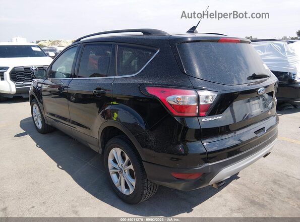 1FMCU0GD2JUD29038 2018 FORD ESCAPE Black Tył lewy