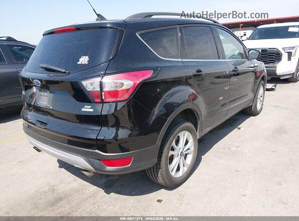 1FMCU0GD2JUD29038 2018 FORD ESCAPE Black Tył prawy