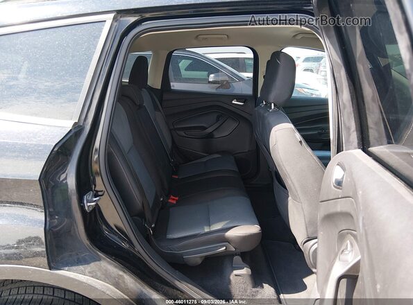 1FMCU0GD2JUD29038 2018 FORD ESCAPE Black Widok naklejki z numerem VIN