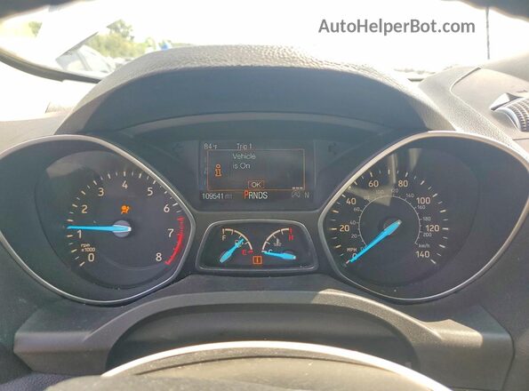1FMCU0GD2KUA80788 2019 FORD ESCAPE Silver Vista del cuadro de instrumentos