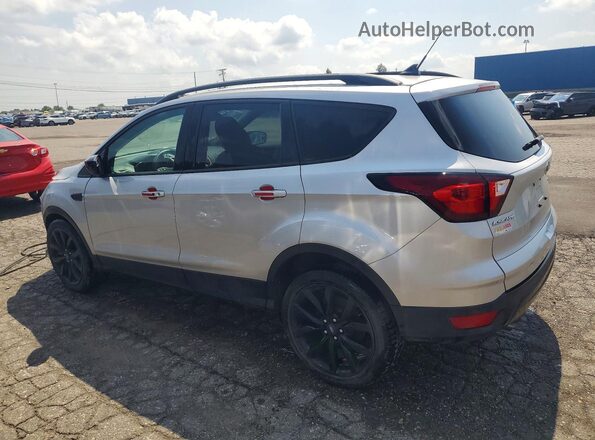 1FMCU0GD2KUA80788 2019 FORD ESCAPE Silver Trasero izquierdo