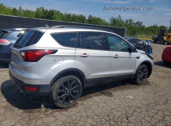 1FMCU0GD2KUA80788 2019 FORD ESCAPE Silver Trasero derecho