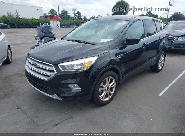 1FMCU0GD2KUB13000 2019 FORD ESCAPE Black წინა მარცხენა ხედი სამი მეოთხედიდან