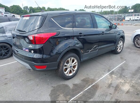 1FMCU0GD2KUB13000 2019 FORD ESCAPE Black უკანა მარჯვენა