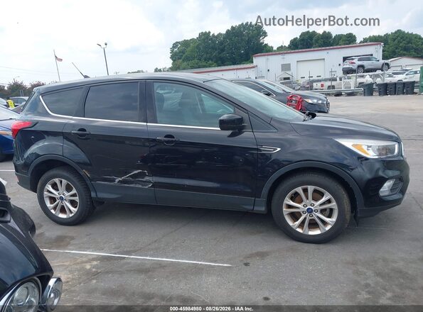 1FMCU0GD2KUB13000 2019 FORD ESCAPE Black უკანა სალონის ხედი