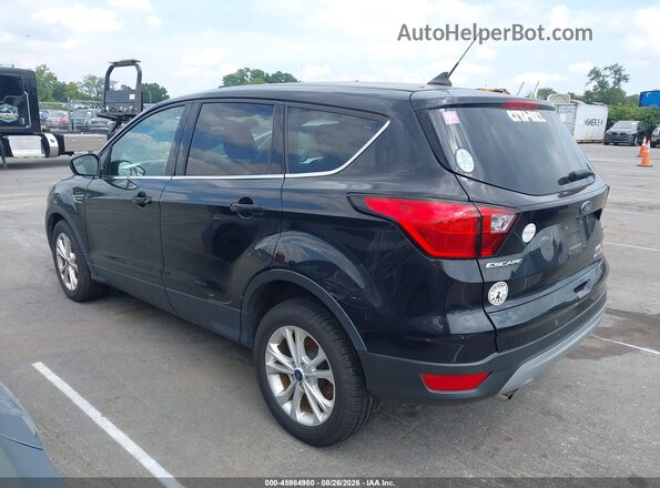 1FMCU0GD2KUB13000 2019 FORD ESCAPE Black სალონის 360-გრადუსიანი ხედი