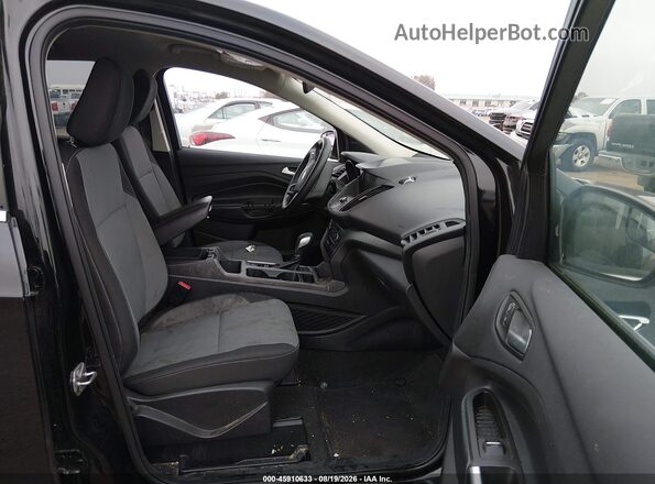 1FMCU0GD2KUC54925 2019 FORD ESCAPE Black Front interior view