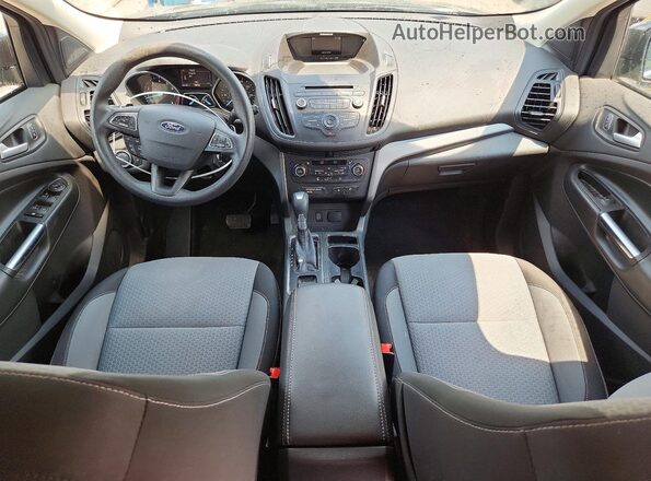 1FMCU0GD3HUC23885 2017 FORD ESCAPE Gray Вид панелі приладів