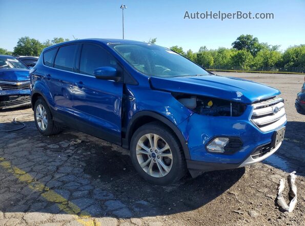 1FMCU0GD3HUC79289 2017 FORD ESCAPE Синий Передняя правая четверть