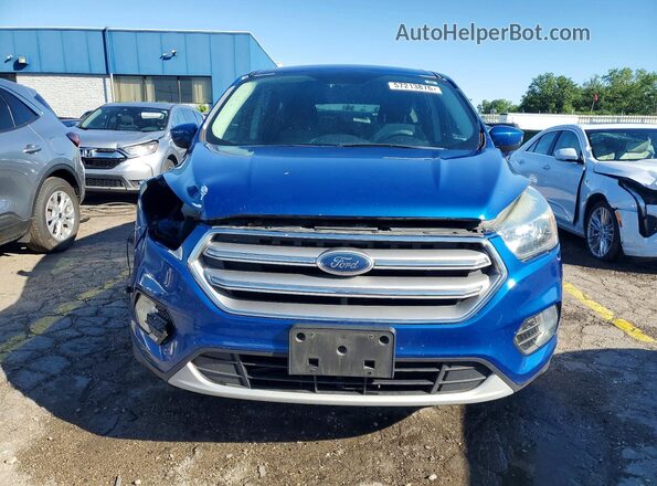 1FMCU0GD3HUC79289 2017 FORD ESCAPE Синий Вид спереди