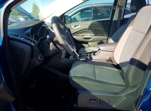 1FMCU0GD3HUC79289 2017 FORD ESCAPE Синий Вид салона спереди
