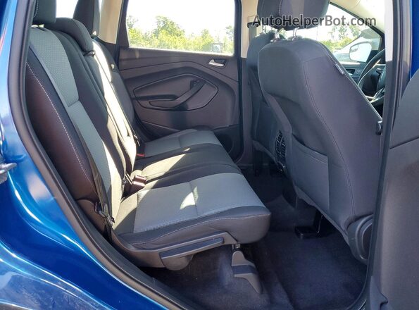 1FMCU0GD3HUC79289 2017 FORD ESCAPE Синий Вид задней части салона