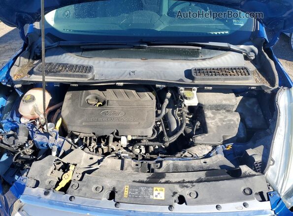 1FMCU0GD3HUC79289 2017 FORD ESCAPE Синий Вид подкапотного пространства