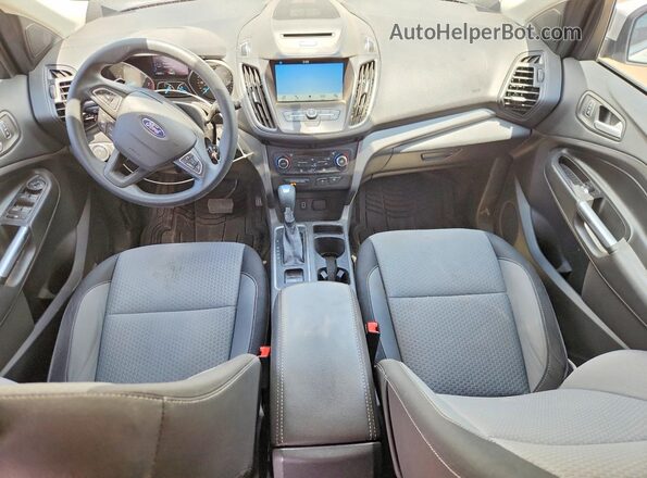 1FMCU0GD3HUE54012 2017 FORD ESCAPE White Вид панелі приладів