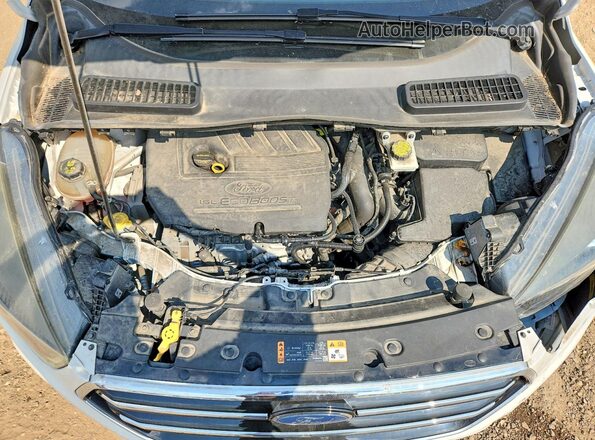 1FMCU0GD3HUE88130 2017 FORD ESCAPE Белый Вид задней части салона