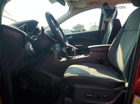 1FMCU0GD3JUA08352 2018 FORD ESCAPE Red Vista interior delantera