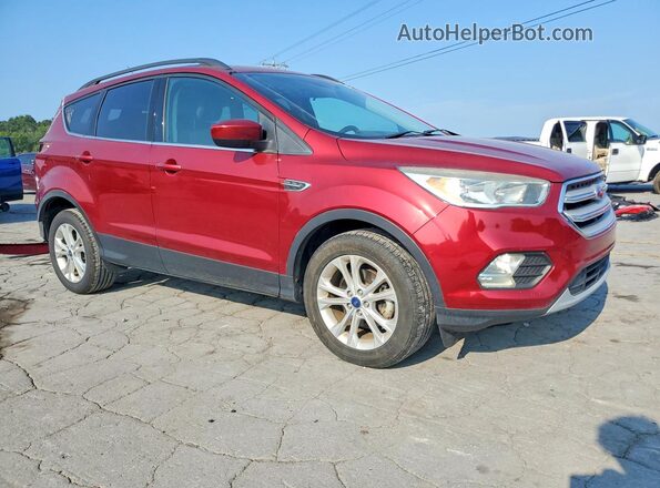 1FMCU0GD3JUA08352 2018 FORD ESCAPE Red Delantero derecho