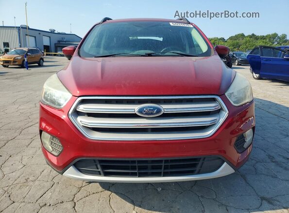 1FMCU0GD3JUA08352 2018 FORD ESCAPE Red Vista frontal