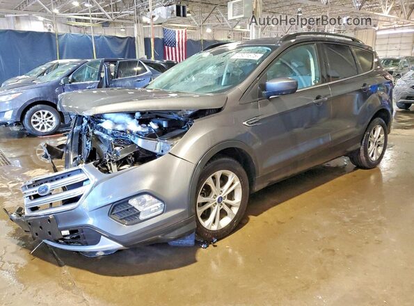 1FMCU0GD3JUA40721 2018 FORD ESCAPE Charcoal Задня права чверть