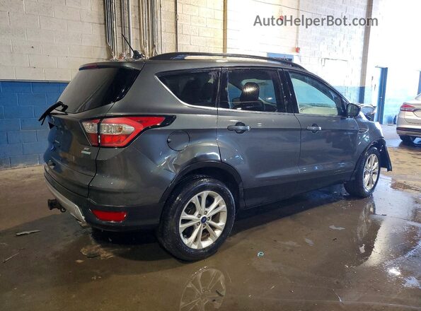 1FMCU0GD3JUA40721 2018 FORD ESCAPE Charcoal Вид панелі приладів