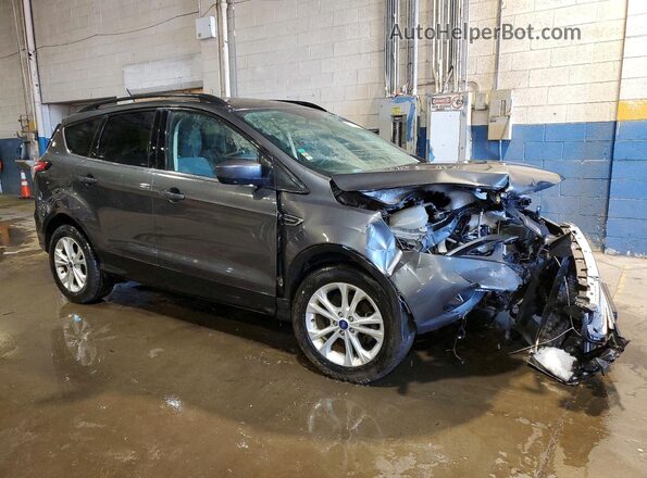 1FMCU0GD3JUA40721 2018 FORD ESCAPE Charcoal Вид задніх сидінь