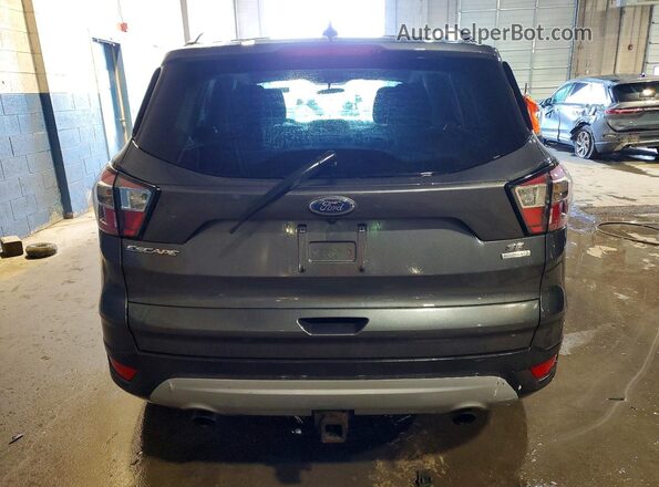 1FMCU0GD3JUA40721 2018 FORD ESCAPE Charcoal Вид наклейки з VIN-кодом