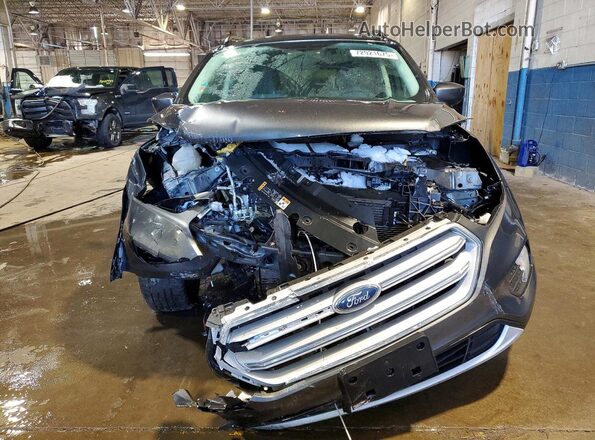 1FMCU0GD3JUA40721 2018 FORD ESCAPE Charcoal Вид задньої частини салону