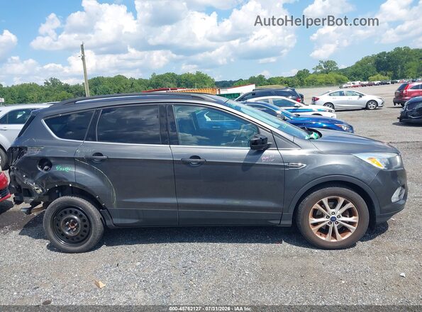 1FMCU0GD3JUA65702 2018 FORD ESCAPE Gray Սալոնի 360 աստիճան տեսք