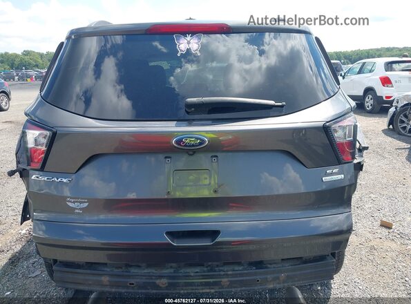 1FMCU0GD3JUA65702 2018 FORD ESCAPE Gray 