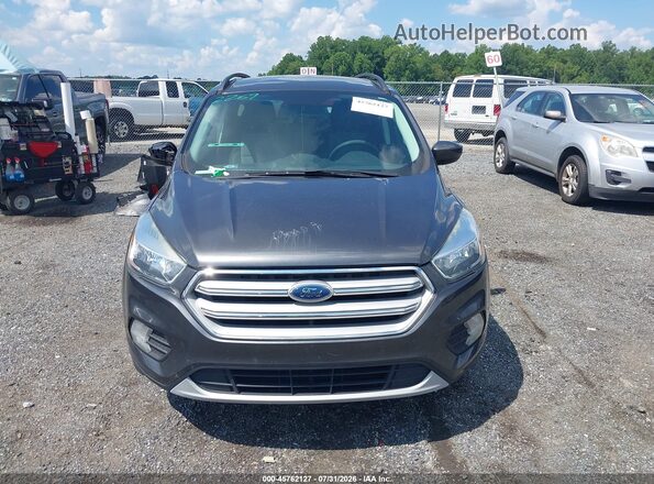 1FMCU0GD3JUA65702 2018 FORD ESCAPE Gray Սալոնի հետևի տեսք