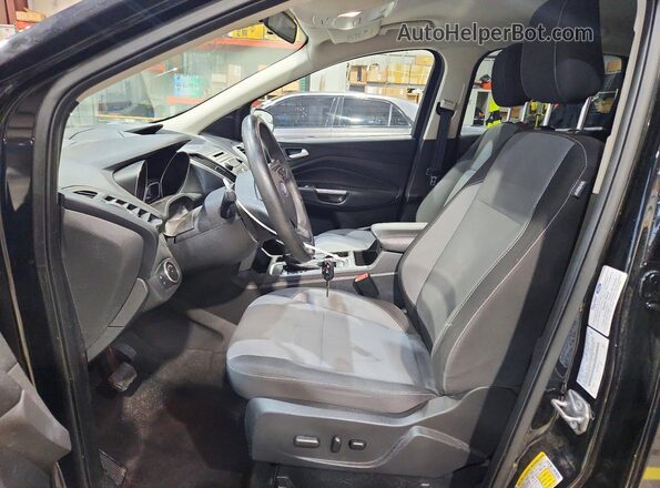 1FMCU0GD3JUB40723 2018 FORD ESCAPE Black Սալոնի դիմացի տեսք