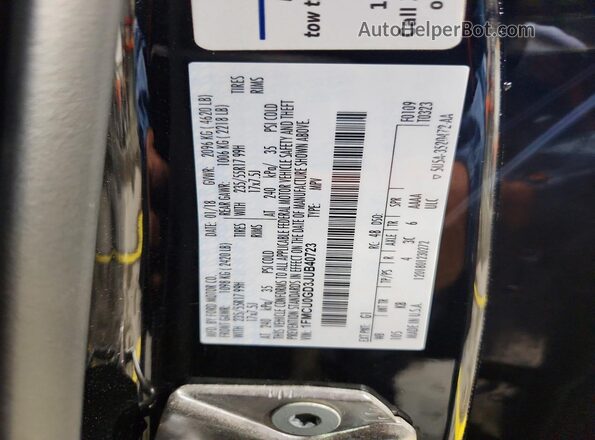 1FMCU0GD3JUB40723 2018 FORD ESCAPE Black Շարժիչի բաժամունքի տեսք