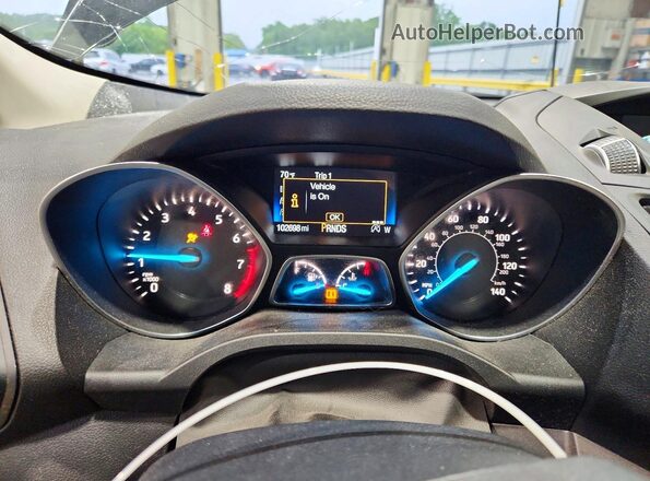 1FMCU0GD3JUB40723 2018 FORD ESCAPE Black Սարքավորումների վահանակի տեսք