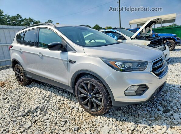 1FMCU0GD3KUB09196 2019 FORD ESCAPE Silver Przód prawy