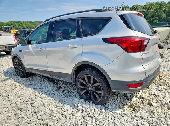 1FMCU0GD3KUB09196 2019 FORD ESCAPE Silver Tył lewy