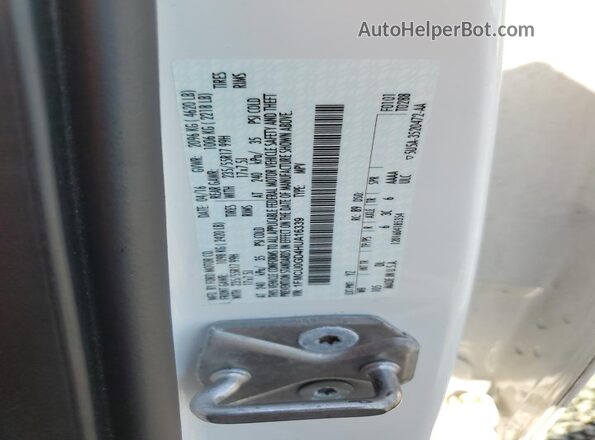 1FMCU0GD4HUA16339 2017 FORD ESCAPE White VIN sticker view