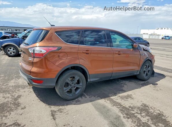 1FMCU0GD4HUA68831 2017 FORD ESCAPE Orange Задня права чверть
