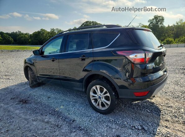 1FMCU0GD4HUA84110 2017 FORD ESCAPE Black Trasero izquierdo