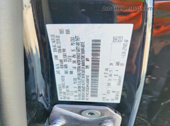 1FMCU0GD4HUA84110 2017 FORD ESCAPE Black Vista del compartimento del motor