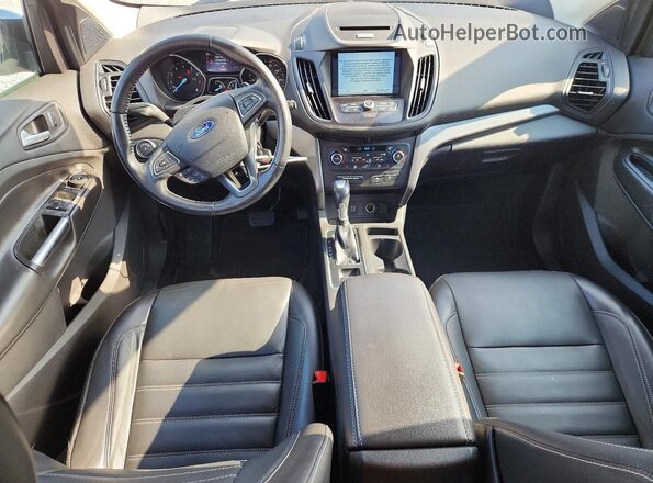 1FMCU0GD4HUA84110 2017 FORD ESCAPE Black Vista del salpicadero