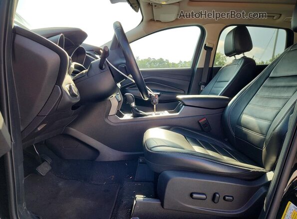 1FMCU0GD4HUA84110 2017 FORD ESCAPE Black Vista interior delantera