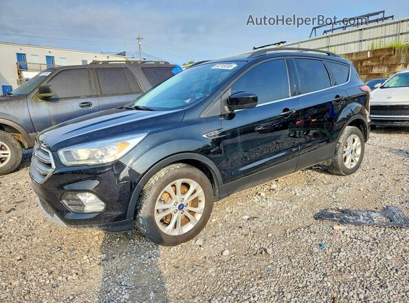 1FMCU0GD4HUB00774 2017 FORD ESCAPE Black უკანა მარცხენა