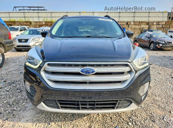 1FMCU0GD4HUB00774 2017 FORD ESCAPE Black უკანა ხედი
