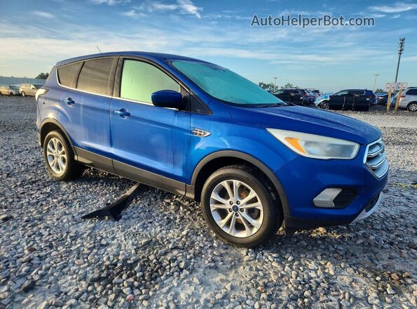 1FMCU0GD4HUD24823 2017 FORD ESCAPE Blue წინა მარჯვენა