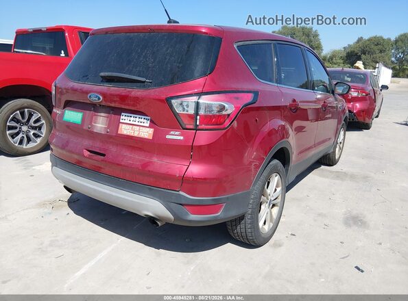 1FMCU0GD4HUD40567 2017 FORD ESCAPE Red Rear right