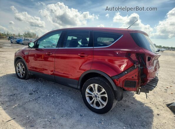 1FMCU0GD4HUE02212 2017 FORD ESCAPE Red Задня ліва чверть