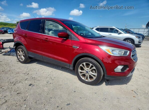 1FMCU0GD4HUE02212 2017 FORD ESCAPE Red Передня права чверть